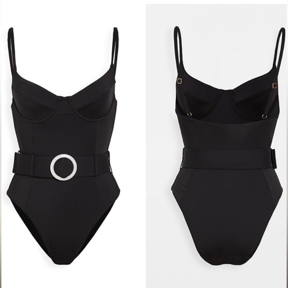 We Wore What Danielle Belted One Piece Swimsuit - Picture 3 of 3